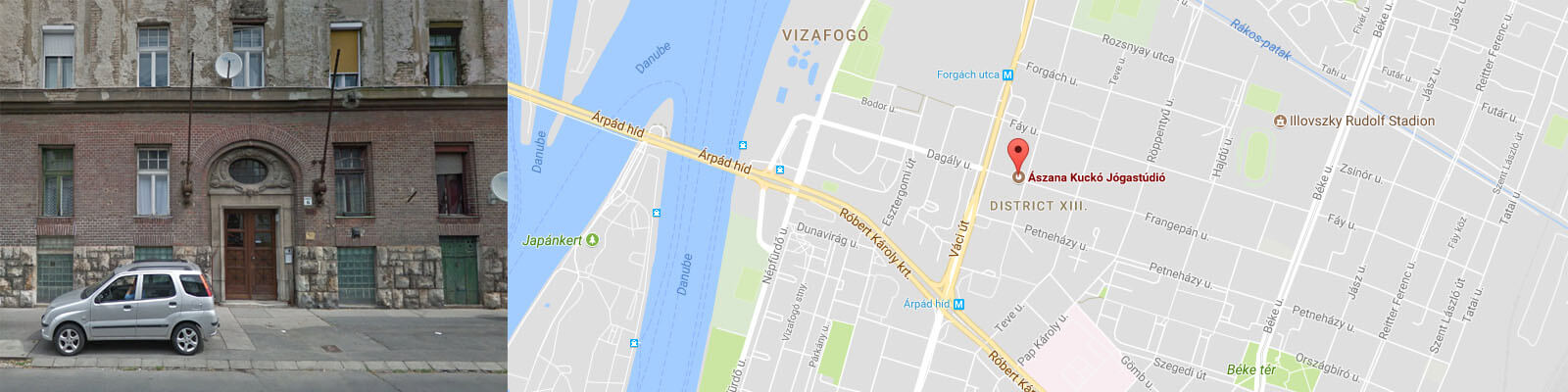 google térkép ászana kuckó elhelyezkedése